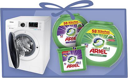 Ariel All-in-1 Pods Gewinnspiel Ariel All-in-1 Pods Gewinnspiel