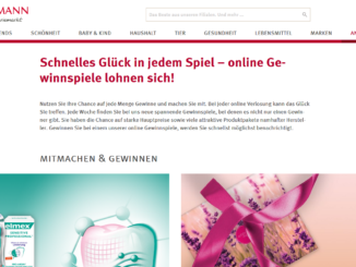 Rossmann Gewinnspiele
