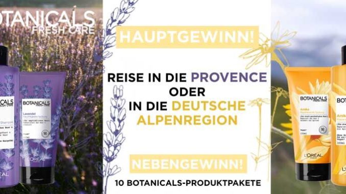 Botanicals Gewinnspiel Botanicals Gewinnspiel