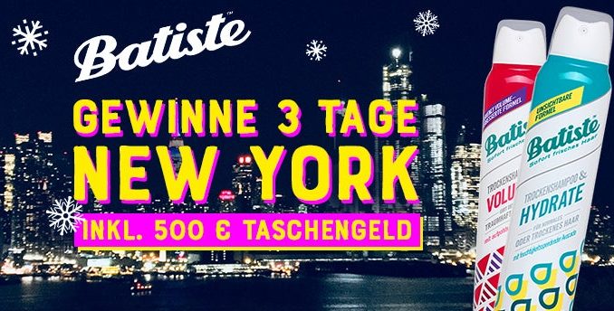 Batiste Gewinnspiel Batiste Gewinnspiel